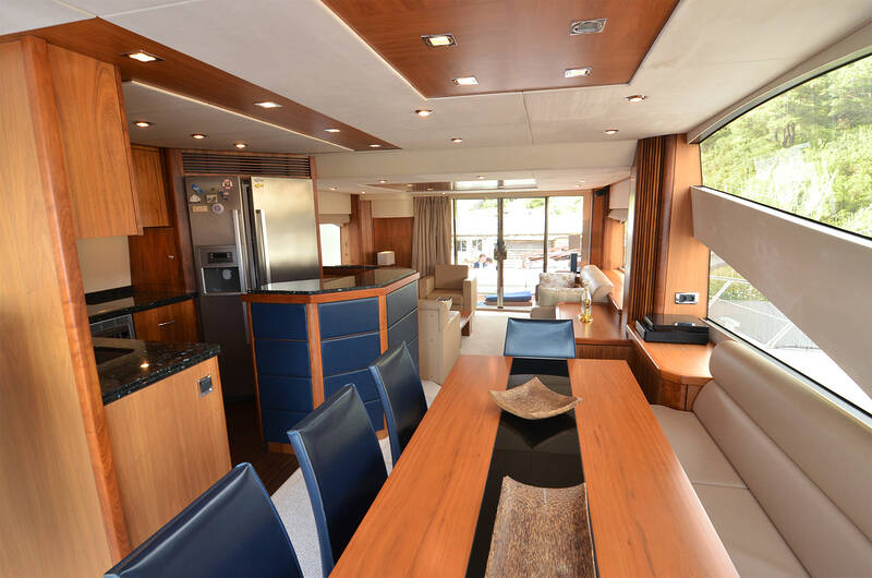 Salon and main deck