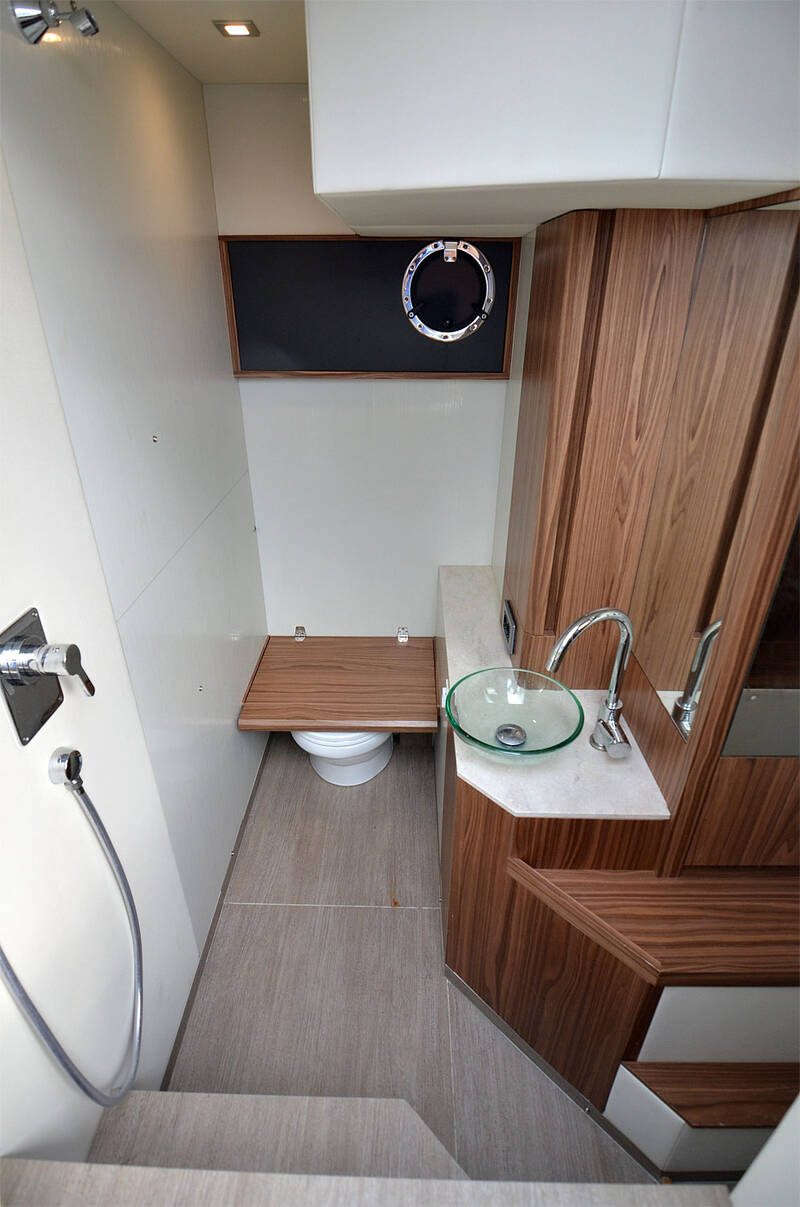 Crew bathroom