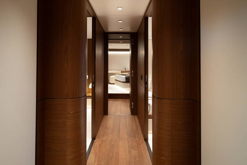 Lower deck lobby