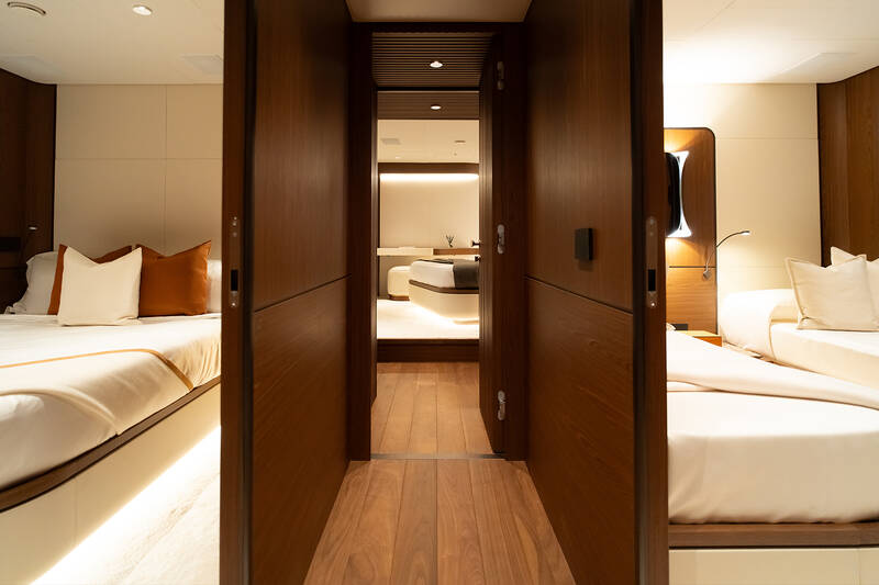 Lower deck lobby
