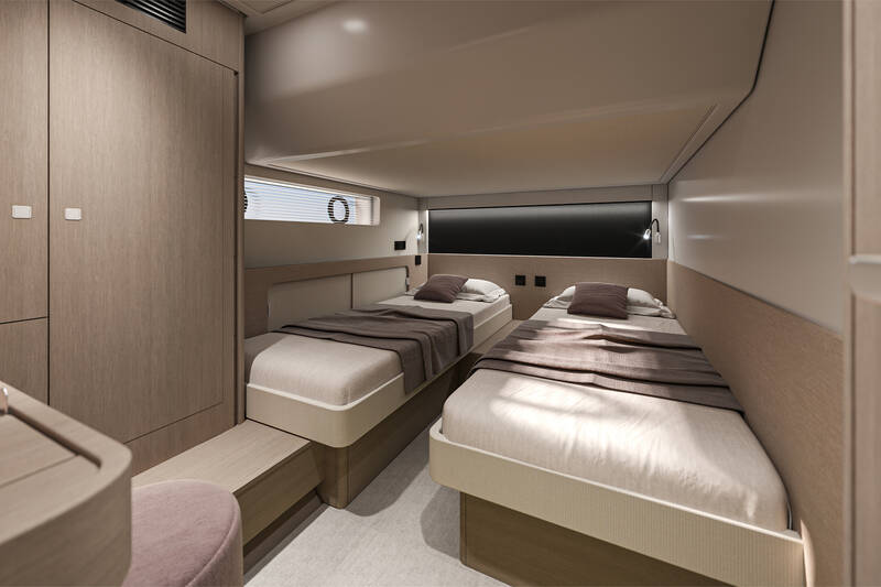 Guest cabin with two singles