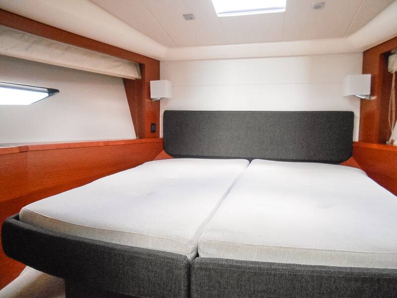 VIP cabin on bow
