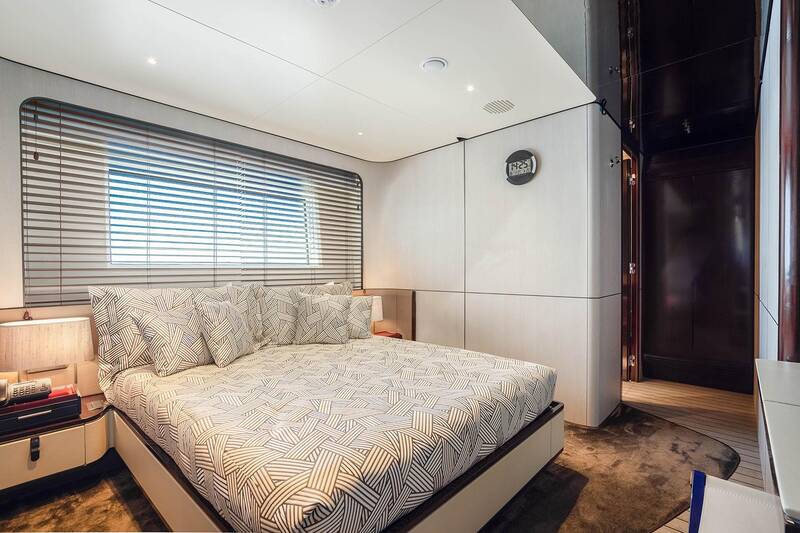 VIP cabin on starboard side lower deck