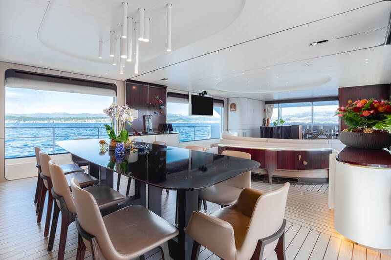 Dinette in salon
