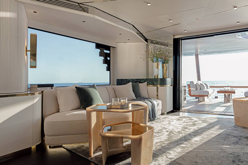 Salon on the main deck