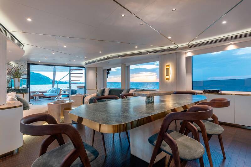 Salon on the main deck