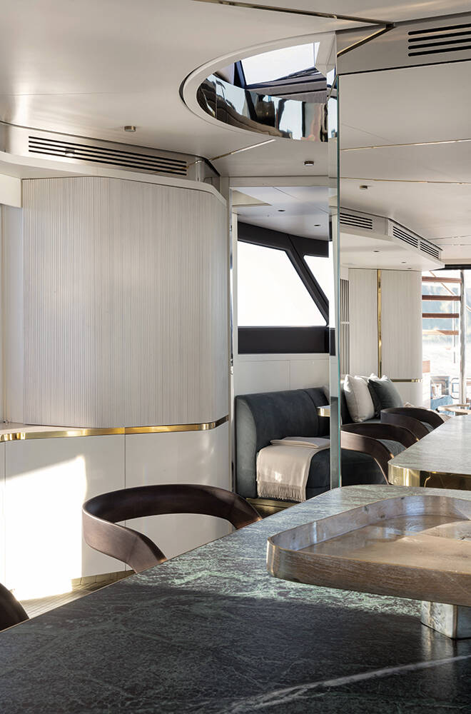 Salon on the main deck