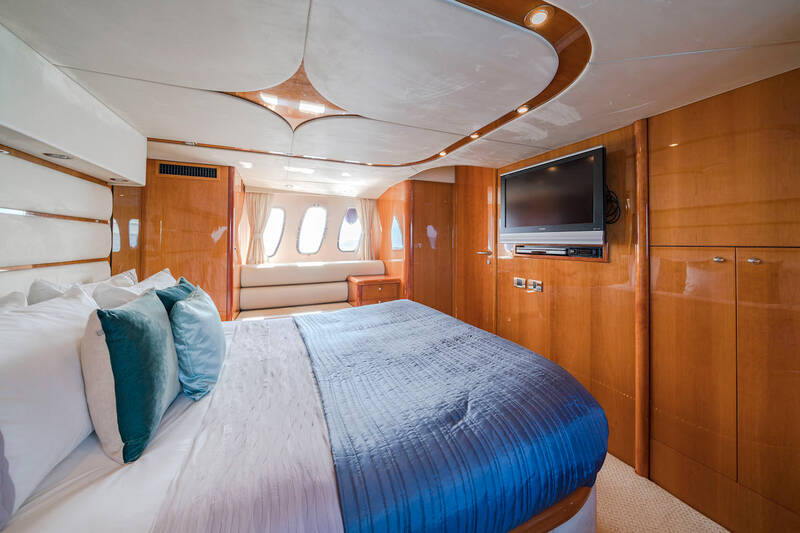 The master stateroom 
