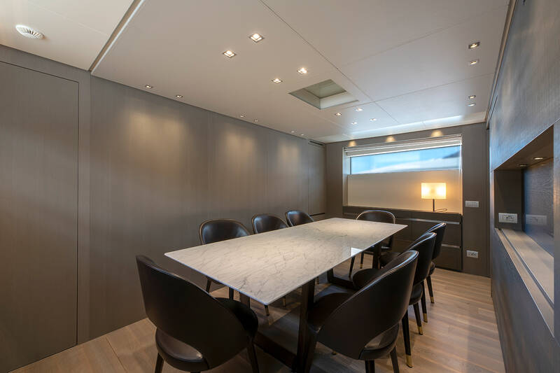 Dinette on the main deck