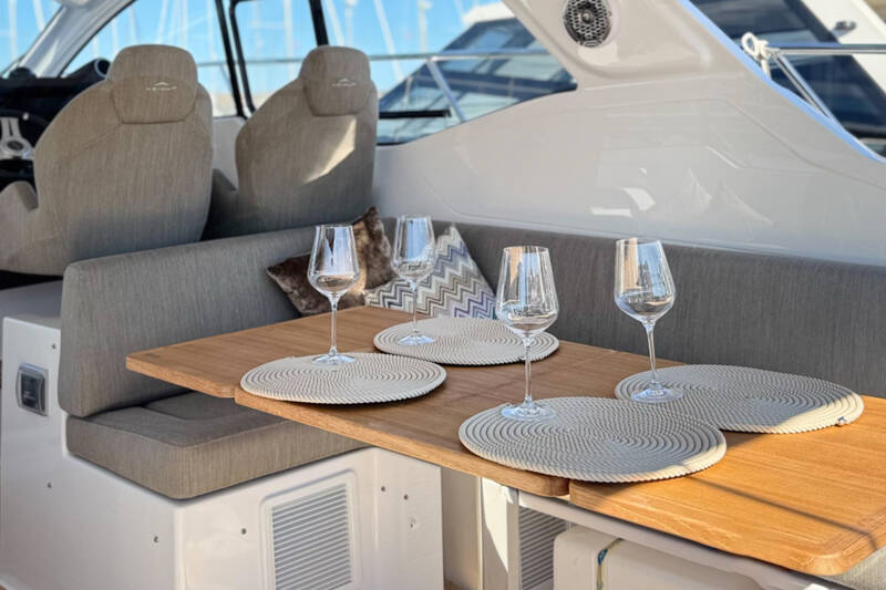 Dining area on main deck