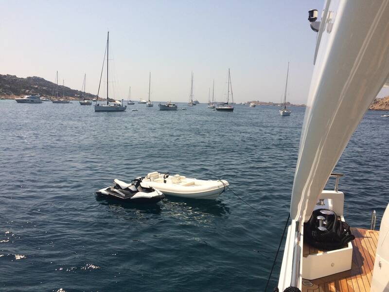 Tender & jet ski