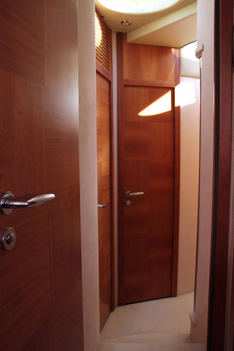 Corridor on the lower deck