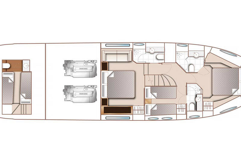 Lower deck