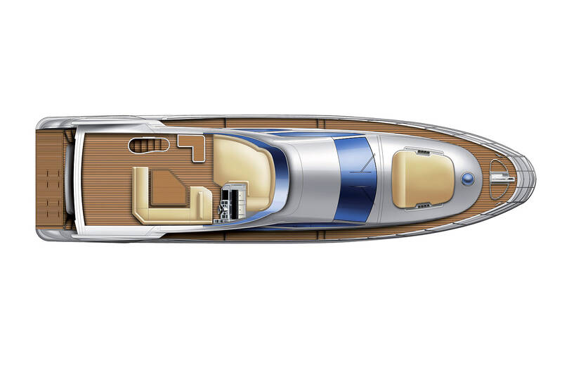 Flybridge Azimut Flybridge 70