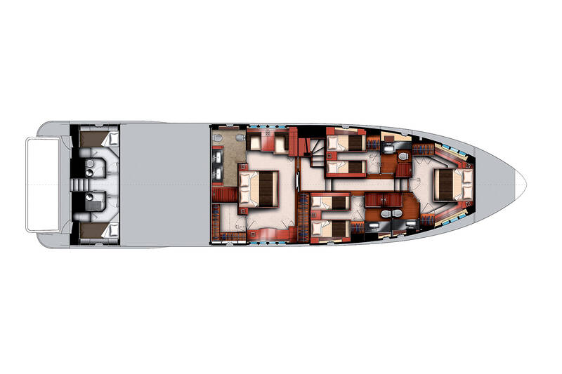 Lower deck