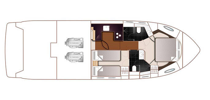 Lower deck