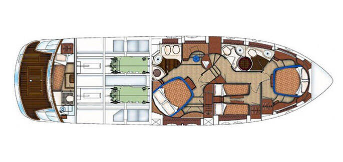 Lower deck