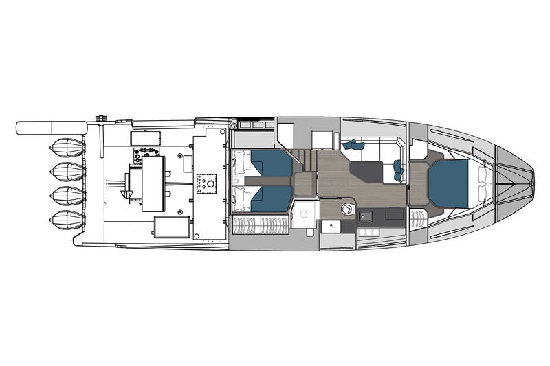Lower deck