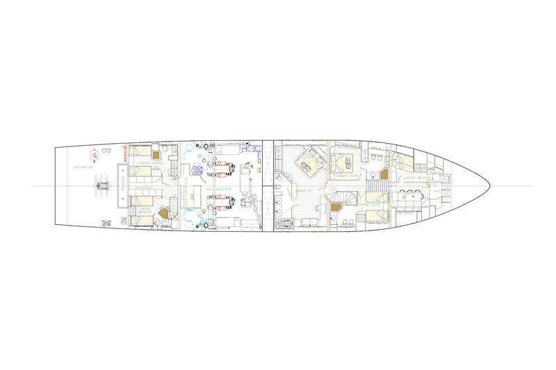 Lower deck