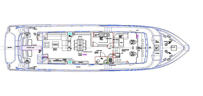 Main deck / salon