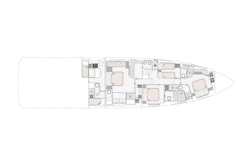 Lower deck