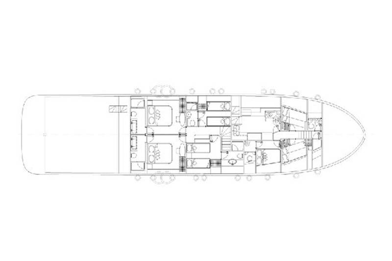 Lower deck