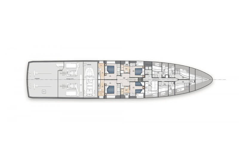 Lower deck