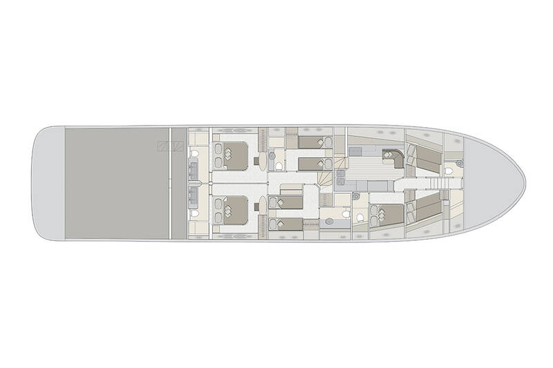 Lower deck