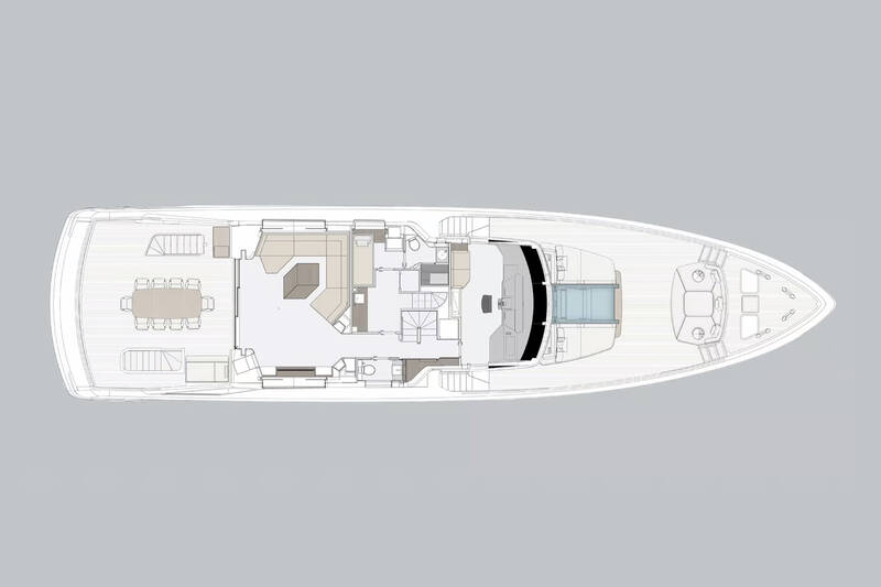 Upper deck (5 cabins)