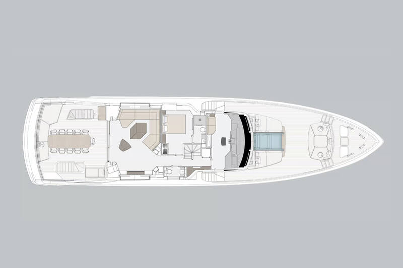Upper deck (6 cabins)